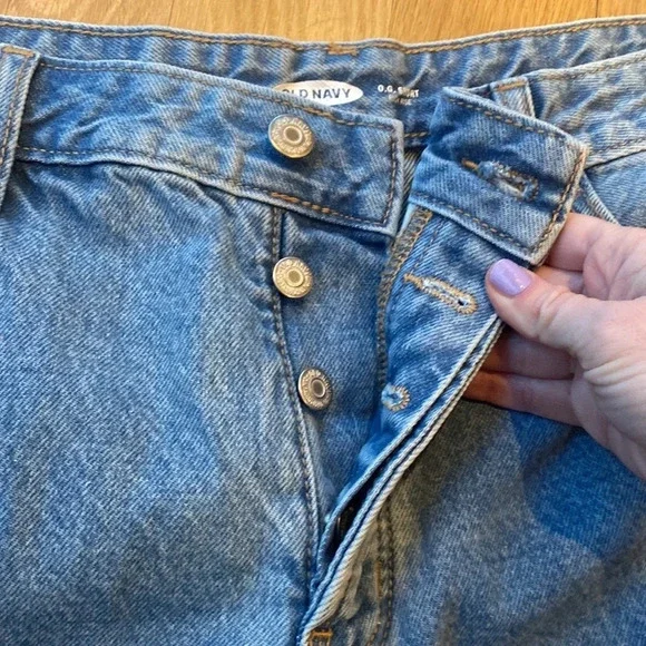 Old Navy Women’s Shorts Denim O.G. high Rise 14 NWT - Picture 4 of 8